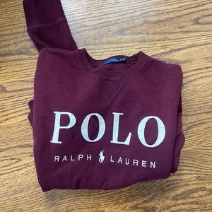 Polo Ralph Lauren Maroon Crew Neck